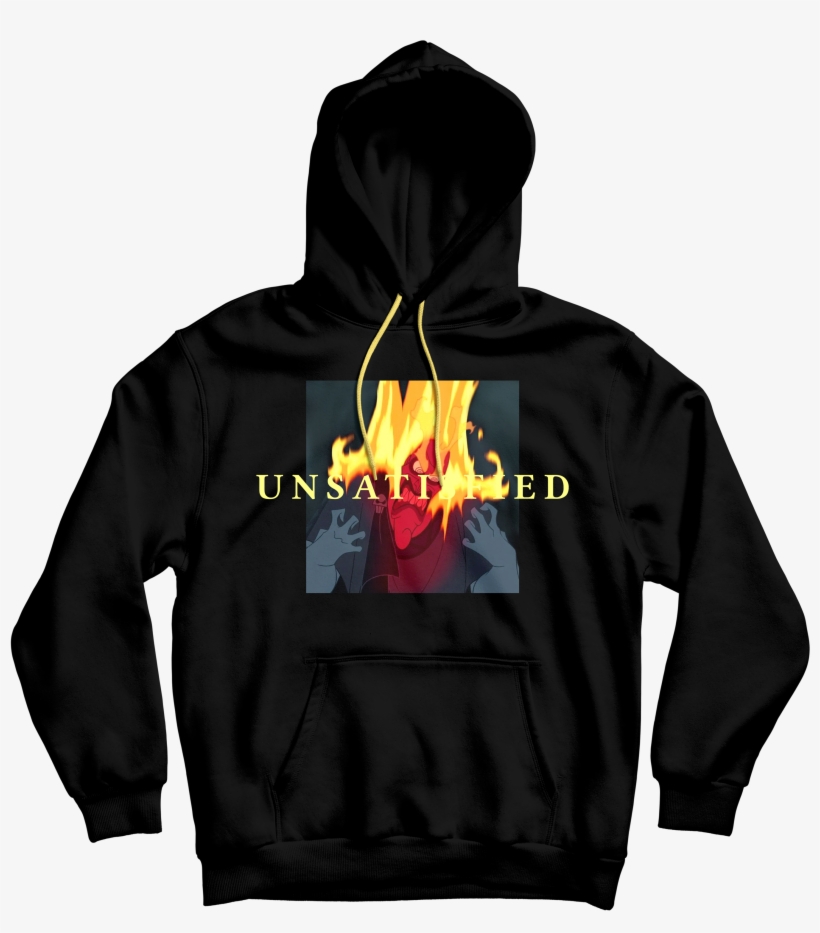 Unsatisfied Hades Black Hoodie - Danny Duncan Legalize Eating Ass, transparent png