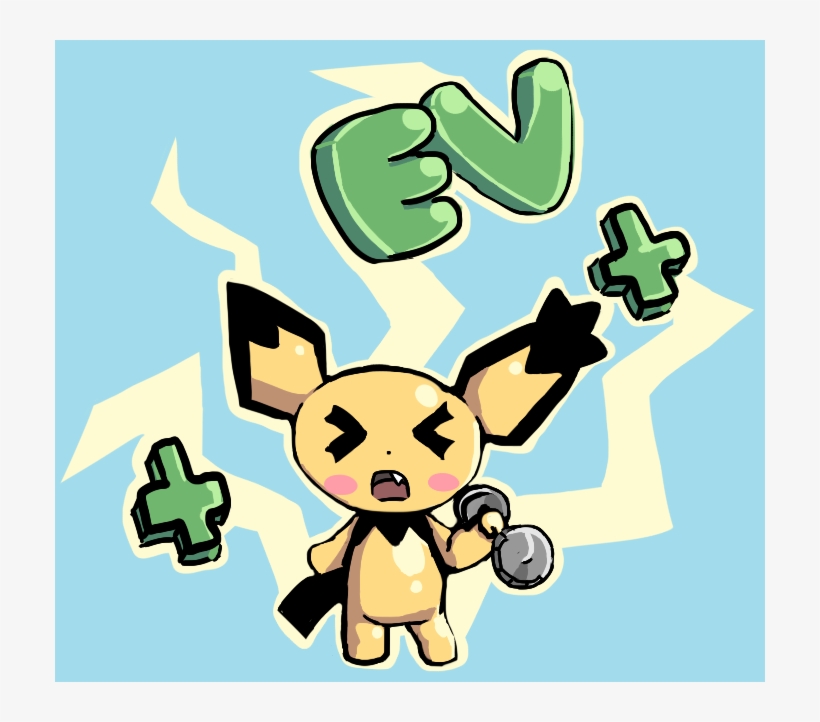 Drew A Pichu What Do You Think - Cartoon, transparent png