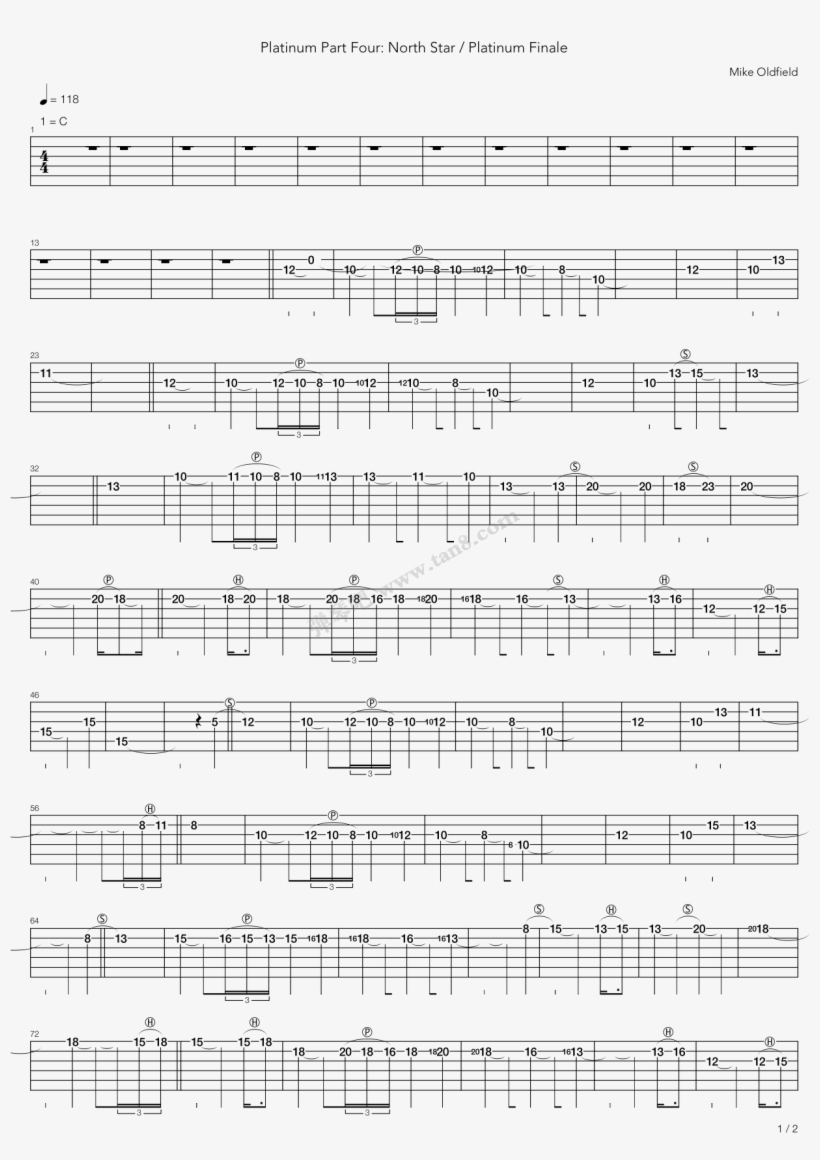 North Star Platinum Finale 电吉他 第1张 - Electric Guitar, transparent png