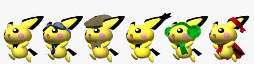 My Palette Swap Ideas For Pichu In The Next Smash ◑‿◐ - Cartoon, transparent png