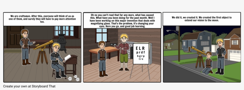 Telescope - Cartoon, transparent png