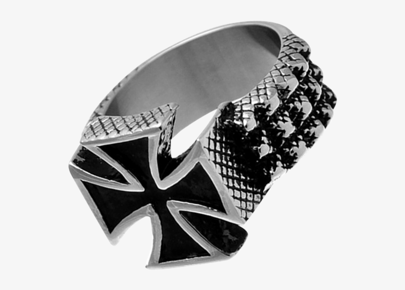 Iron Cross Tire Tread Ring, transparent png
