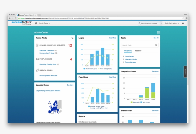 Hr And It Departments Will Also Be Able To Use Accenture's - Success Factors Hr, transparent png