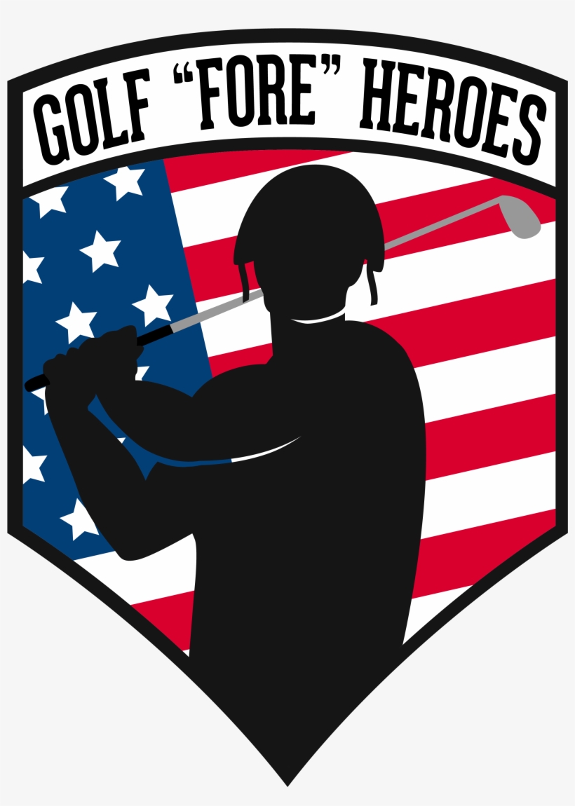 4th Annual Golf “fore” Heroes - Illustration, transparent png