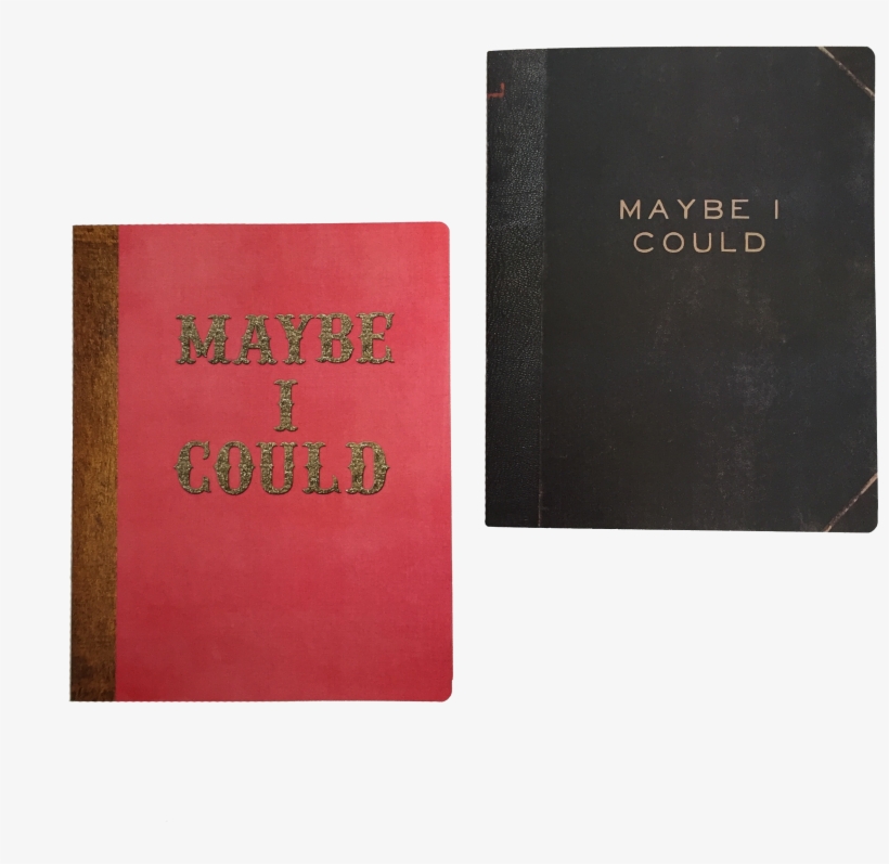 “maybe I Could” Guided Life Journal - Book Cover, transparent png