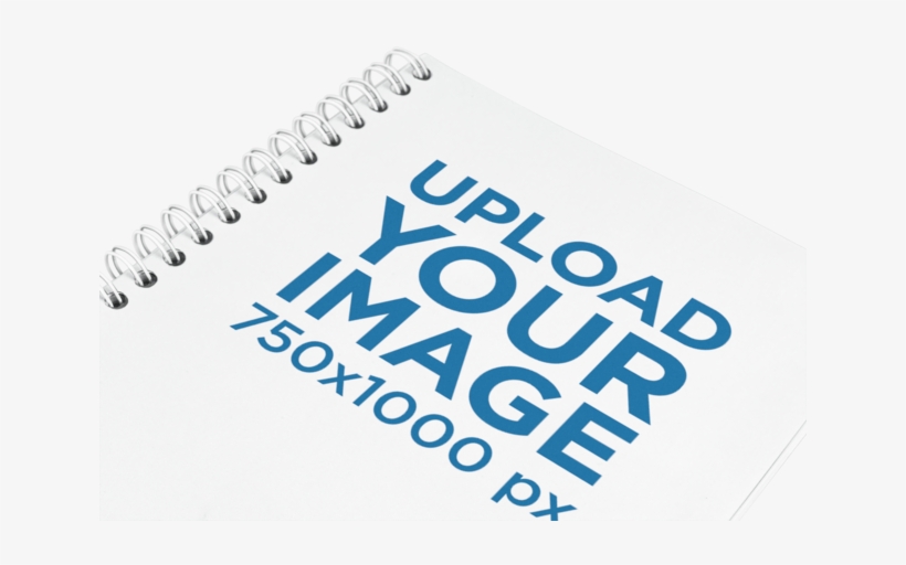 Angled Upper Part Of A Spiral Notebook Template Against - Chain, transparent png