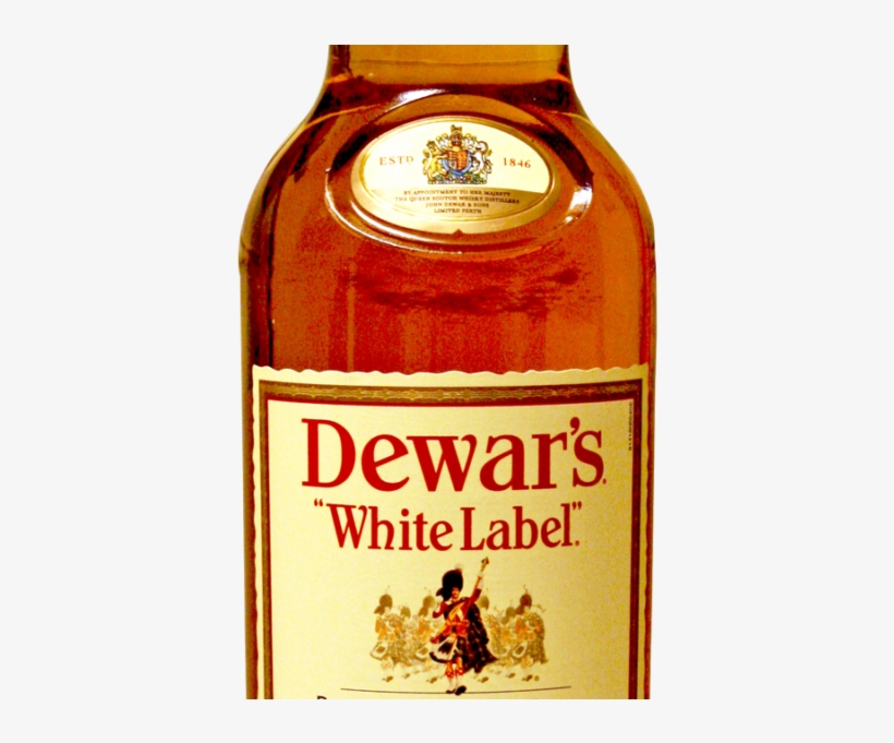 Whiskey Bottle Png Transparent Image - Dewar's White Label, transparent png