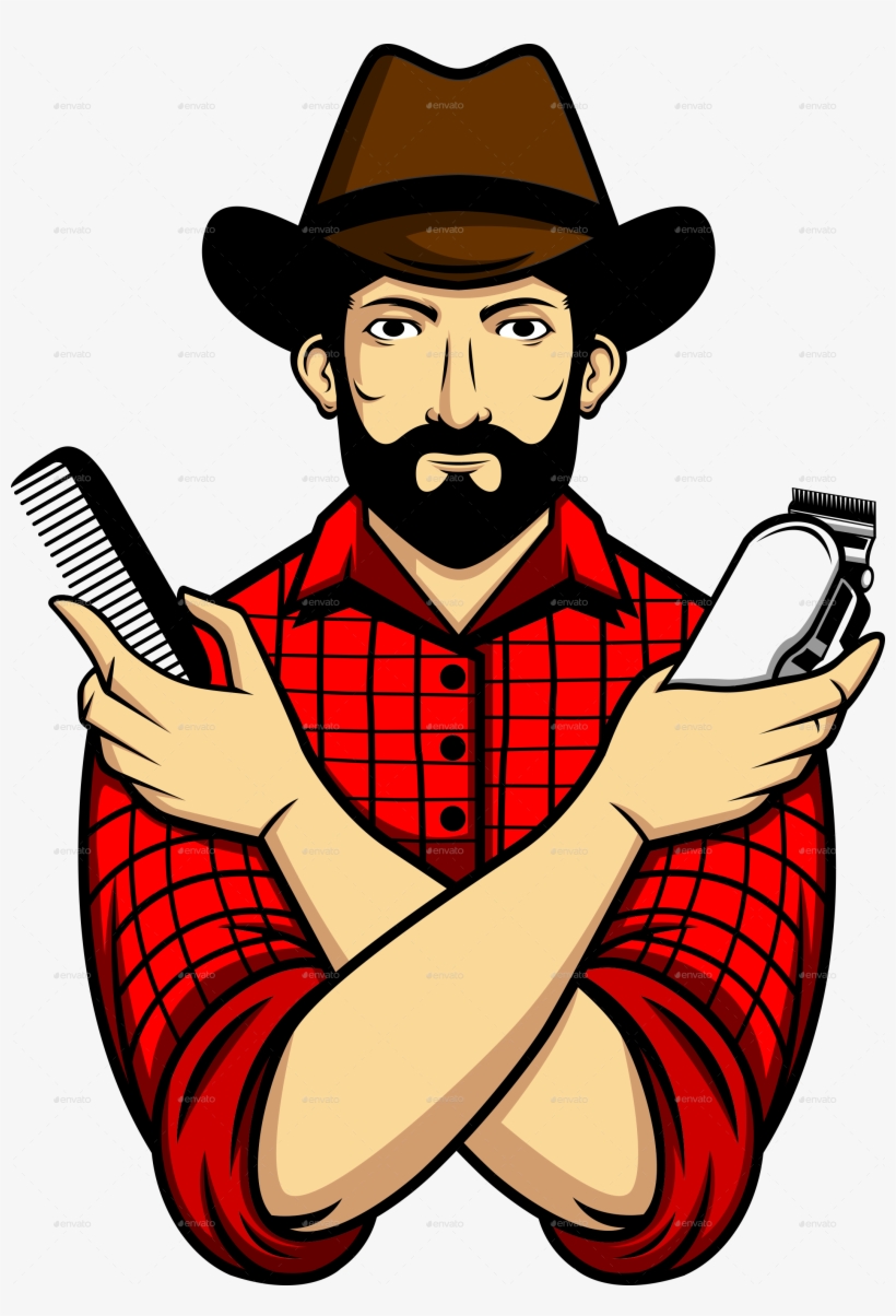 2 - Cowboy Barber Shop, transparent png