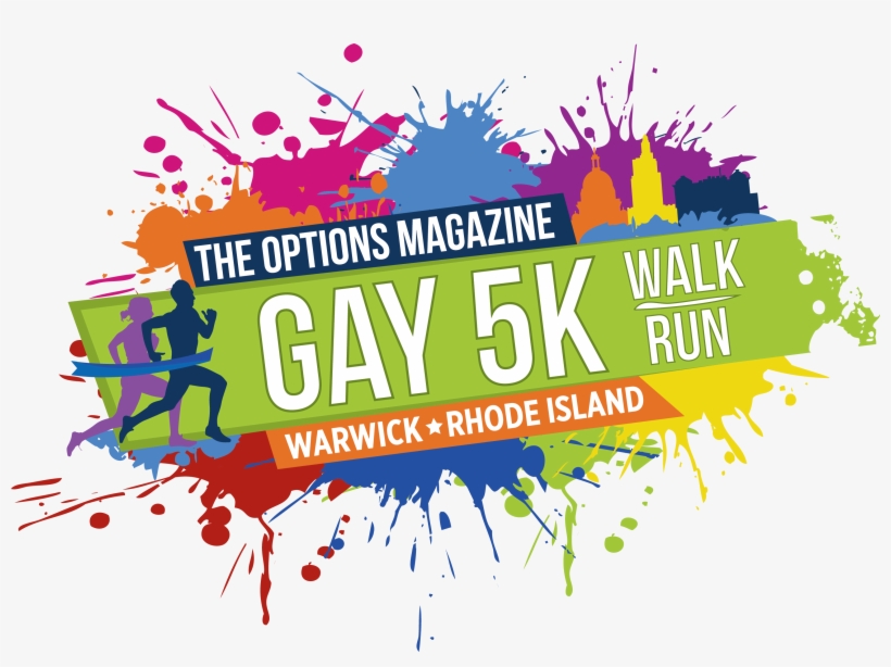 The Gay 5k Run/walk - Graphic Design, transparent png