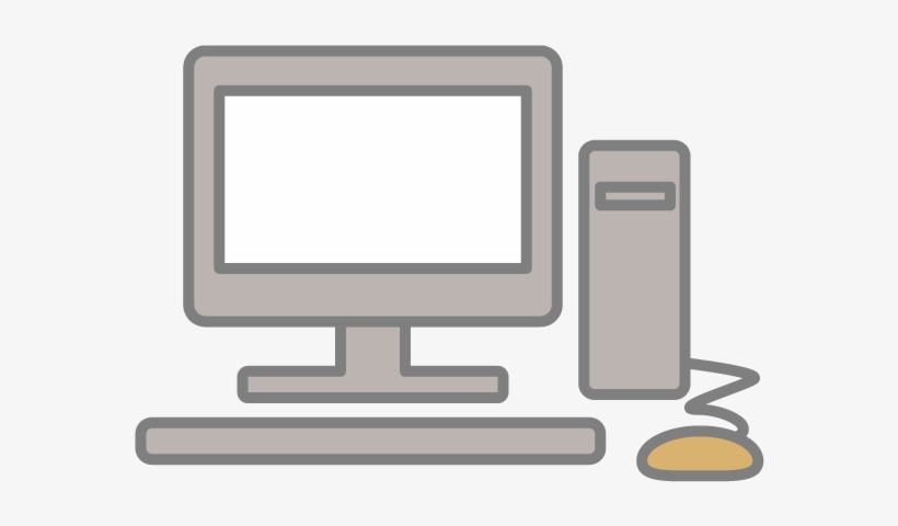 Pc - Pc - Icon - Free Material - Flat Panel Display, transparent png