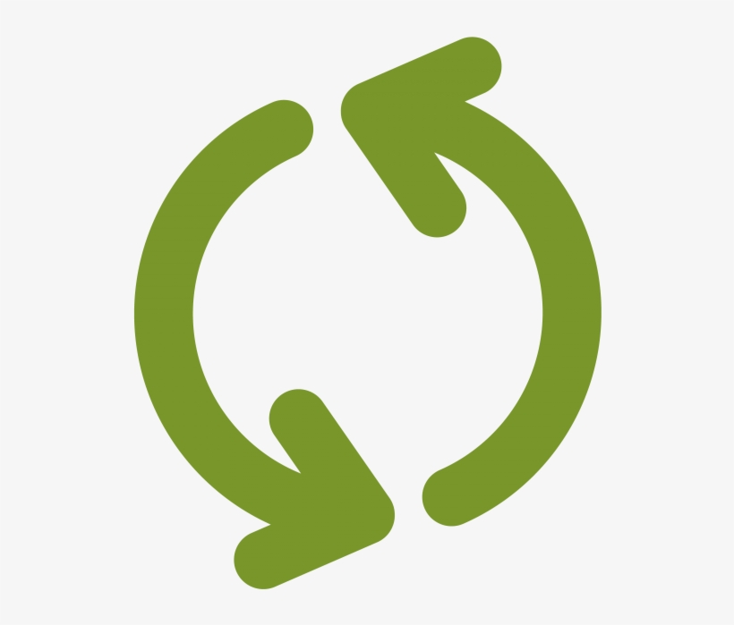 Green Recycle Arrow Png Transparent Icon - ایکن فلش, transparent png