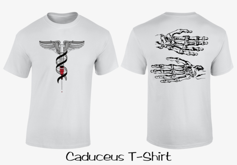 Caduceus T Shirts - Active Shirt, transparent png