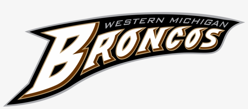 Western Michigan Broncos Text Logo - Western Michigan Broncos Logo, transparent png