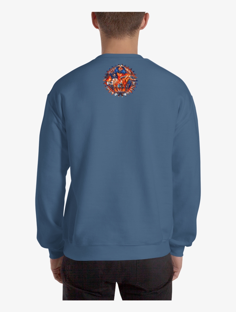 Image Of Icw Gold W/macho Back Logo Heavyweight Sweatshirt - Sweatshirt, transparent png