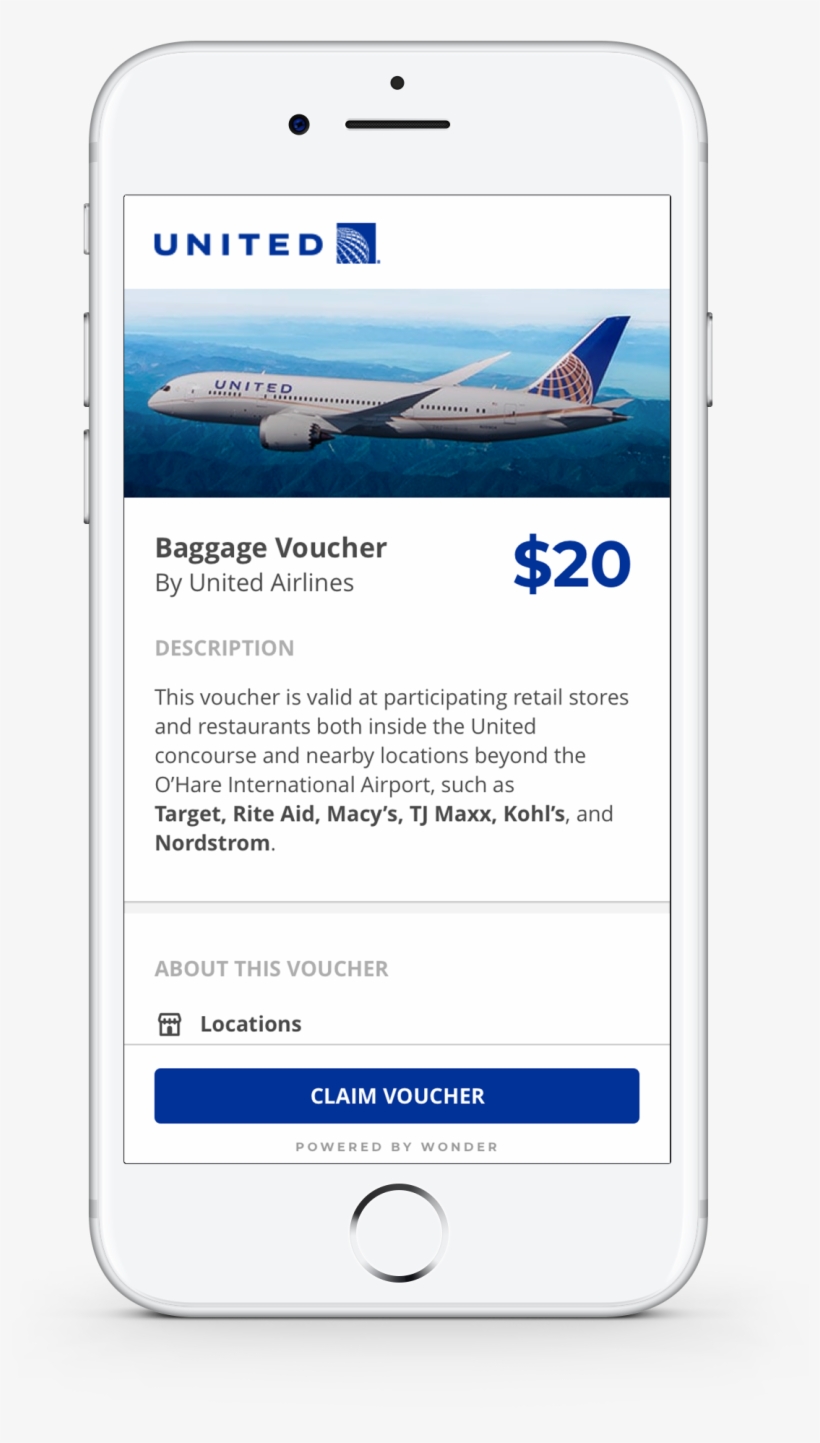 Airline Digital Voucher Payout - United Airlines, transparent png
