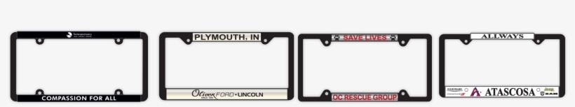 Full Color Signature Laminate Standard License Plate - Paper Product, transparent png