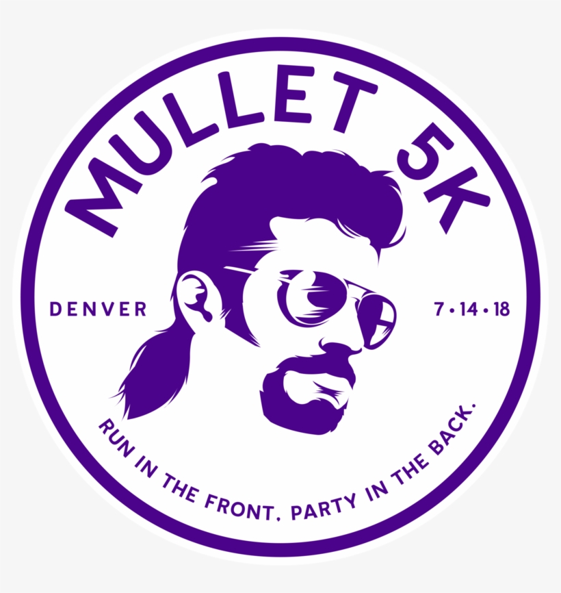 Mullet 5k Run - Poster, transparent png
