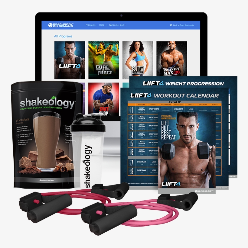 Liift4™ Annual Beachbody® On Demand & Shakeology® Cp - Transform 20 Challenge Packs, transparent png