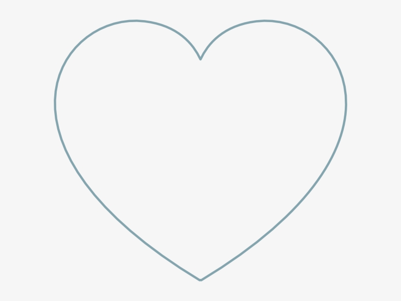 Blue Heart Svg Clip Arts 600 X 534 Px, transparent png