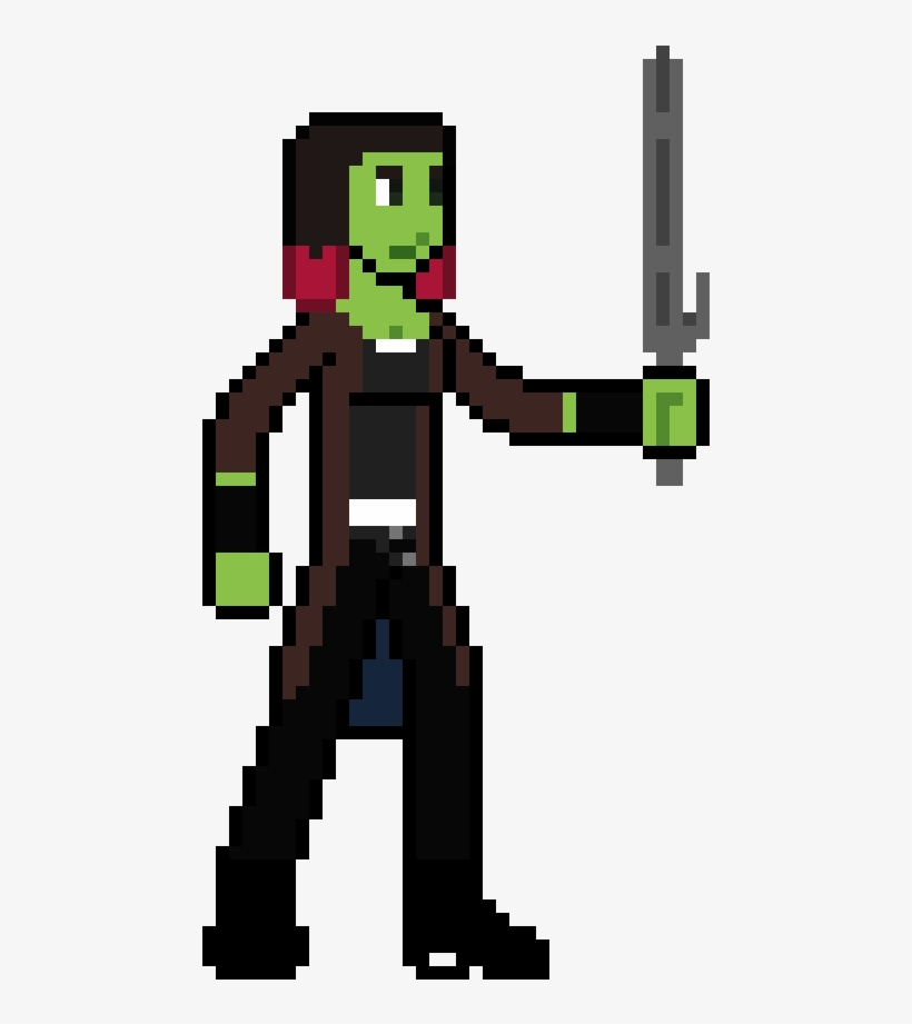 Gamora - Cartoon, transparent png