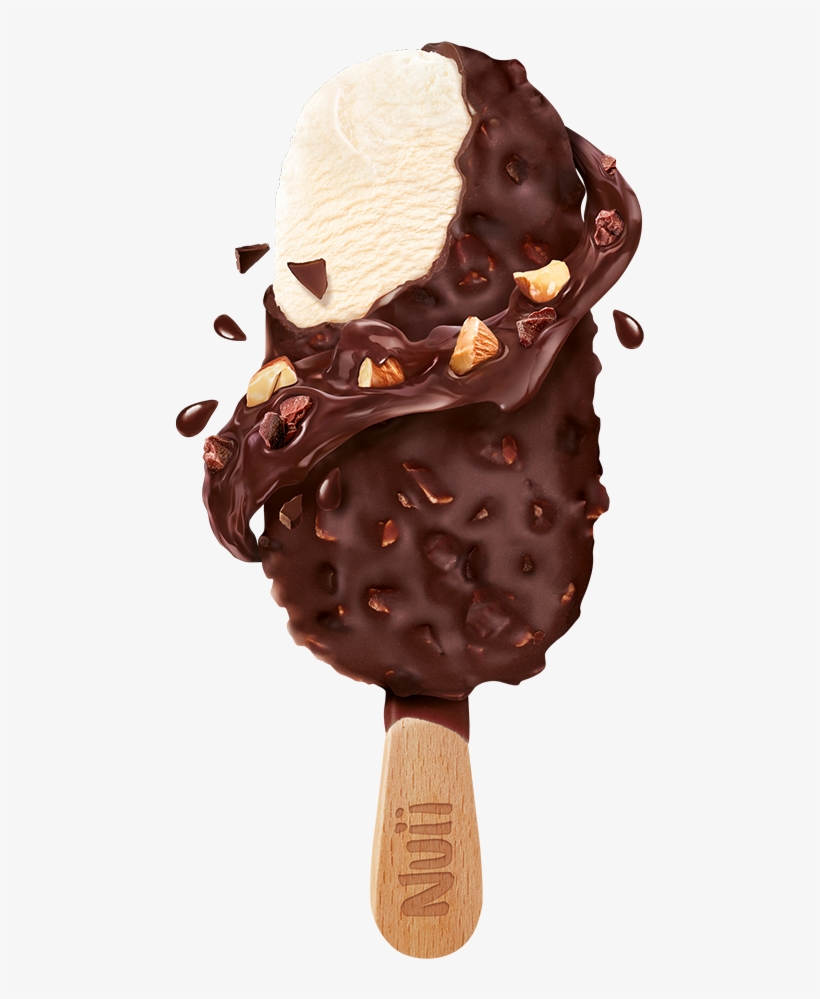 Dark Choc Almond - Ice Cream Bar, transparent png