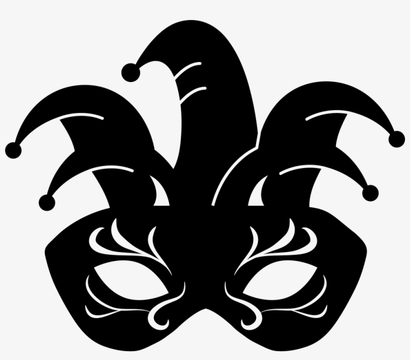 Png File Svg - Mascaras De Carnaval Silueta, transparent png