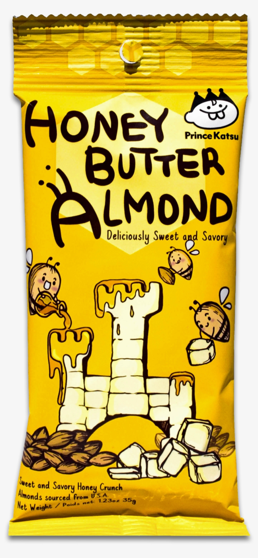 Prince Katsu Almonds - Honey Butter Almond, transparent png