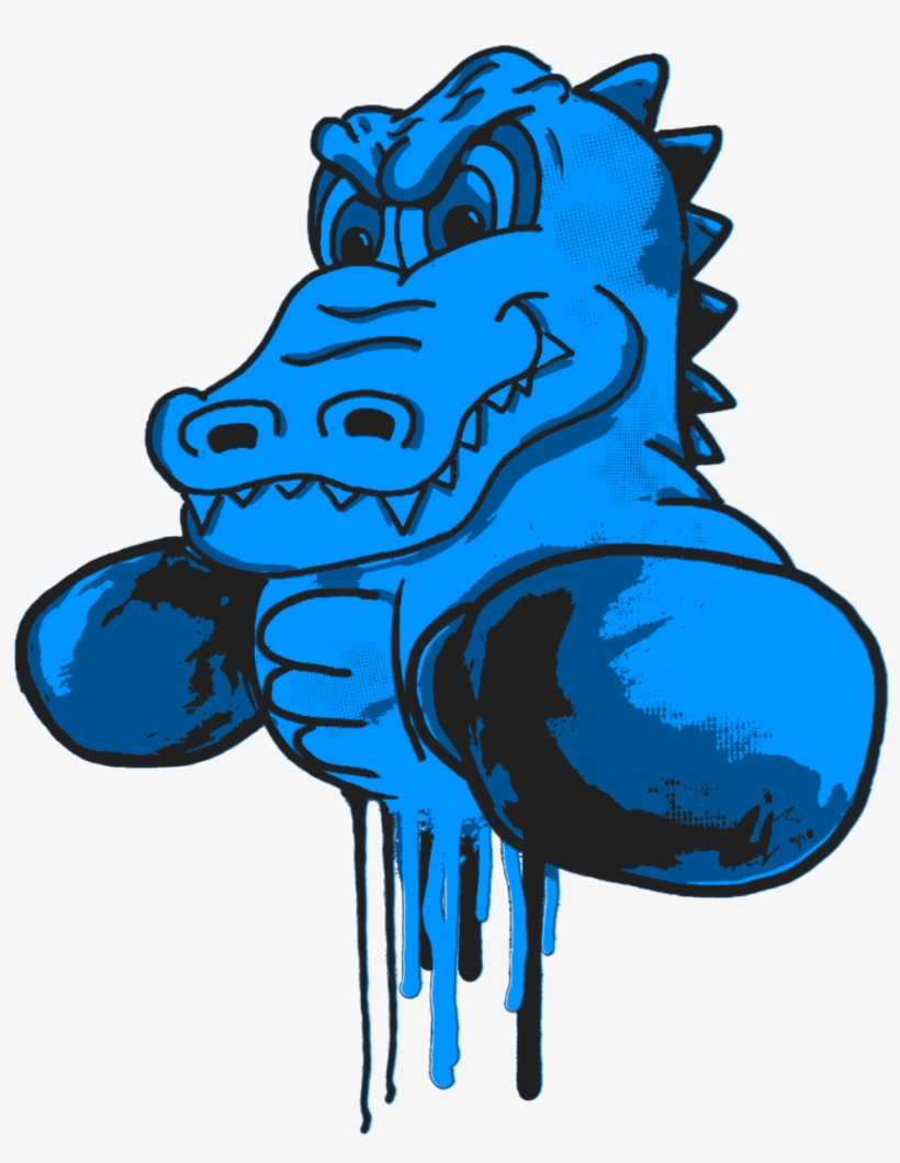 Blue Gator, transparent png