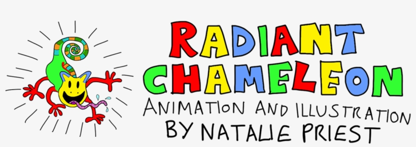 Radiant Chameleon Banner And Header No Background - Graphic Design, transparent png