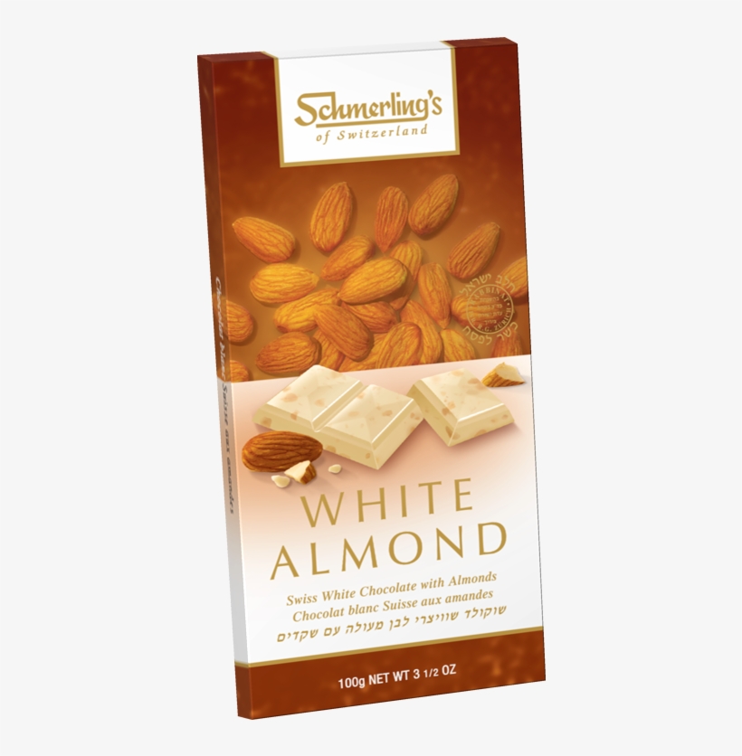 White Almond Milk - Chocolate Bar, transparent png
