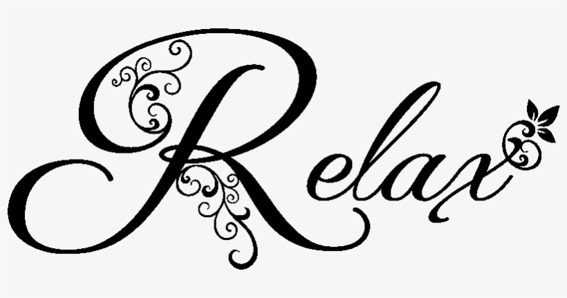 Sticker Ambiance Relax Ambiance Sticker Kc 4716 - Calligraphy, transparent png