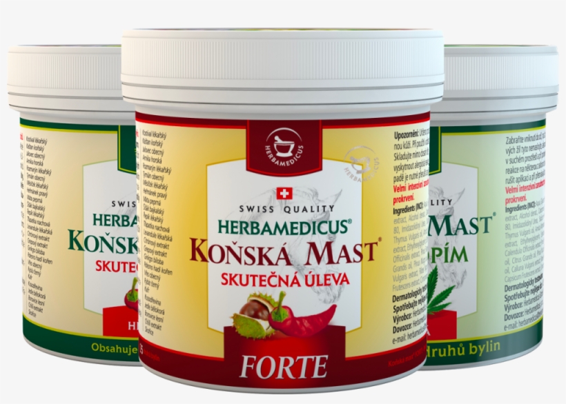 Koňská Mast Forte Hřejivá, transparent png