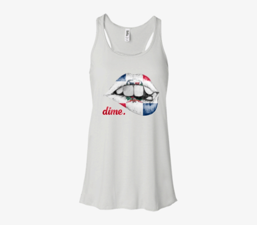 Dominican Women's Flowy Racerback Tank - Shirt, transparent png