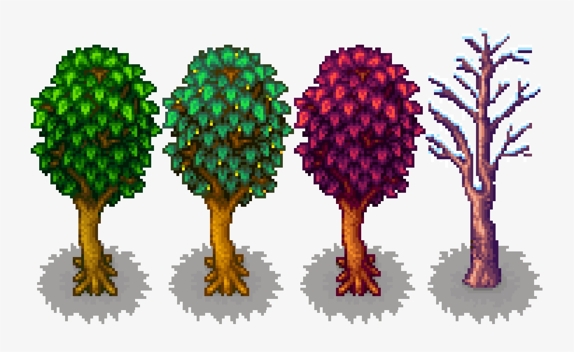 Stardew Valley Maple Tree Winter 731x424 PNG Download PNGkit