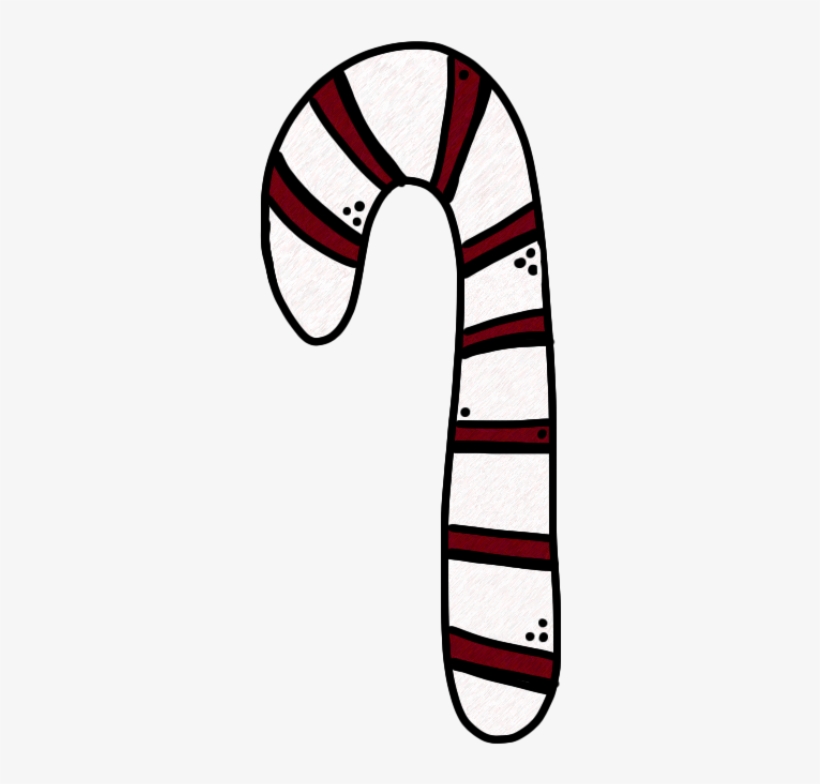 Here's Your Freebie Candy Cane - Candy Cane Clipart Melonheadz, transparent png