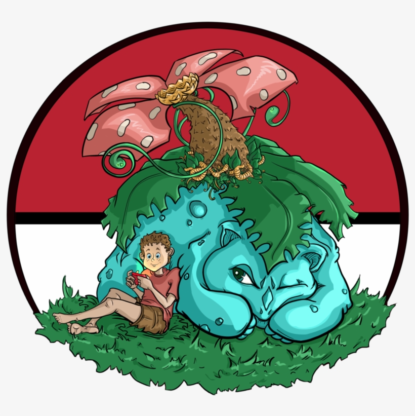 Venusaur Fanart Commission - Cartoon, transparent png