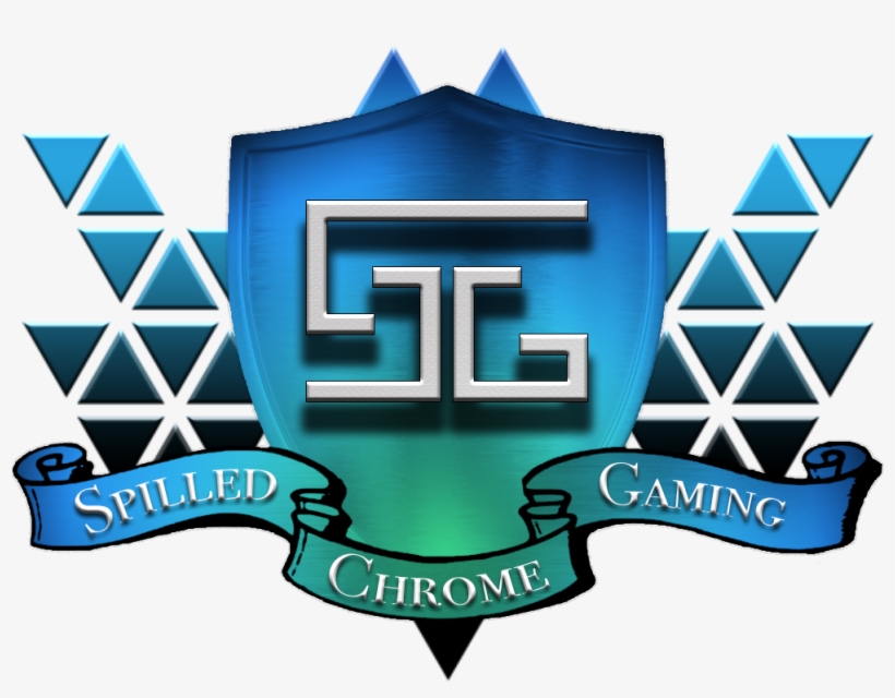 Spilled Chrome Logo Ohne Schatten - Emblem, transparent png