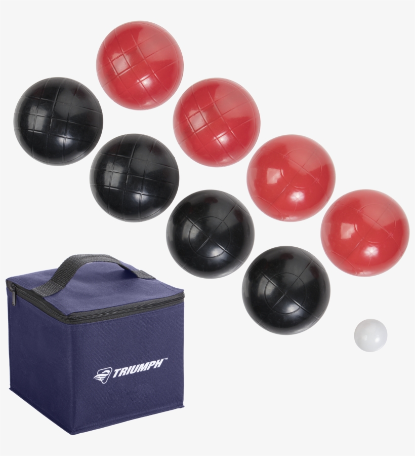 Triumph Recreational Outdoor Bocce Ball Set Includes - Ten-pin Bowling, transparent png