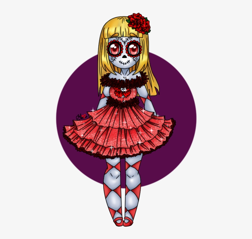Halloween Adopt Batch 1 Day Of The Dead By Just A Little - Illustration, transparent png