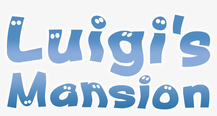 Luigi's Mansion - Luigi's Mansion Gamecube Logo, transparent png