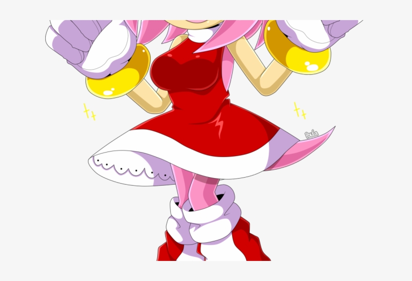Sonic The Hedgehog Clipart Amy Rose - Sonic The Hedgehog, transparent png