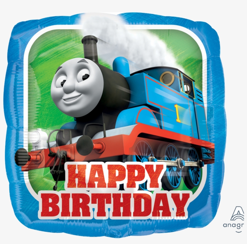 Thomas The Tank Engine Hbd - Thomas Happy Birthday Balloons, transparent png