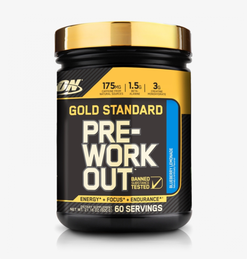Gold Standard Pre Workout 60 Serve, transparent png