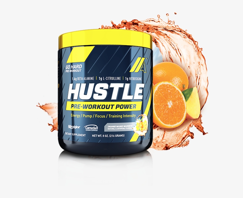 Api Hustle Pre-workout Orange Mango - Api Hustle Pre Workout, transparent png