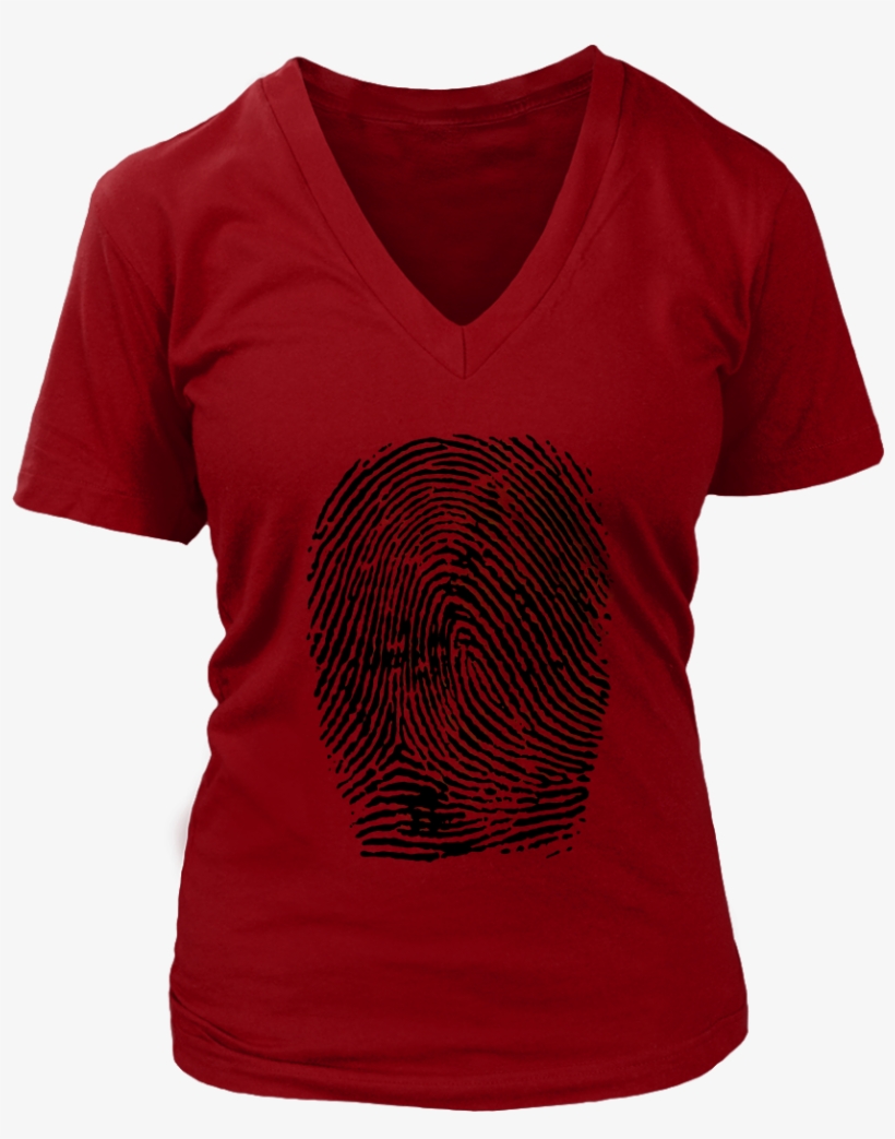 Thumbprint T Shirt - T-shirt, transparent png