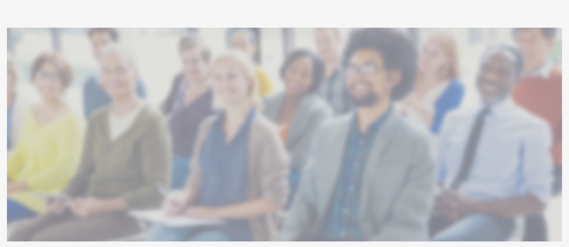 Blur-transparent - People In A Seminar, transparent png