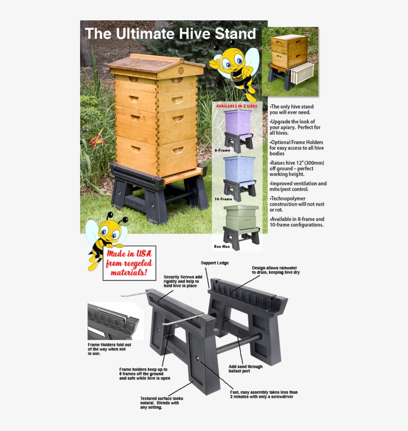 Gorgeous Set Up For Keeping Your Bee Hives Look - Beehive, transparent png