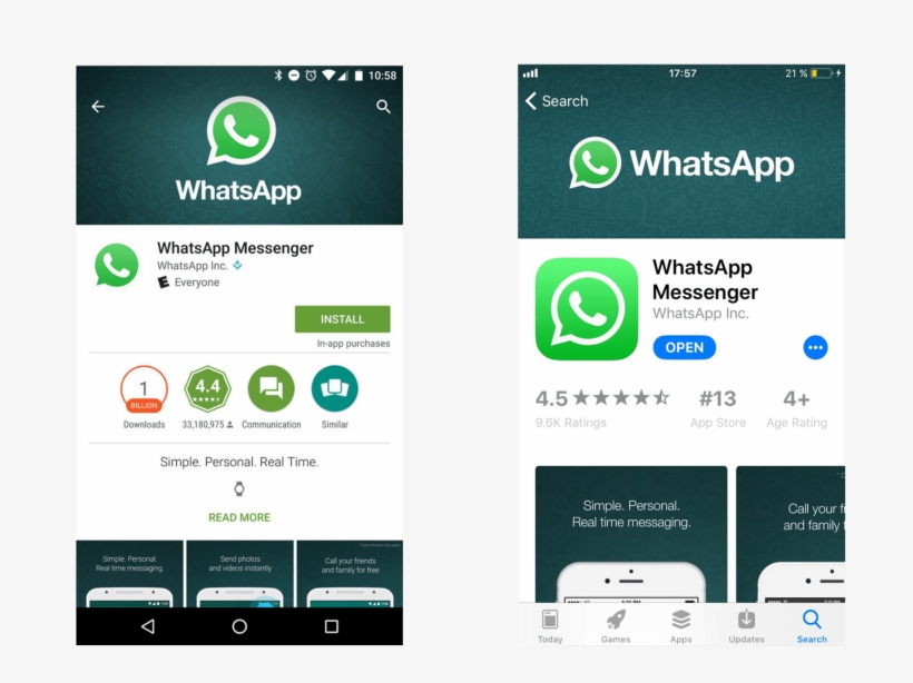 Promo Banner In App Store In Ios 11 Changing The Aso - App Install Whatsapp Download, transparent png