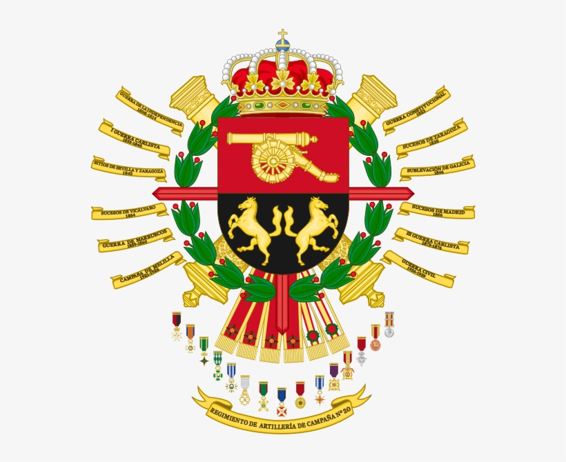 20th Field Artillery Regiment, Spanish Army - Escudo Infanteria Mecanizada Asturias 31, transparent png