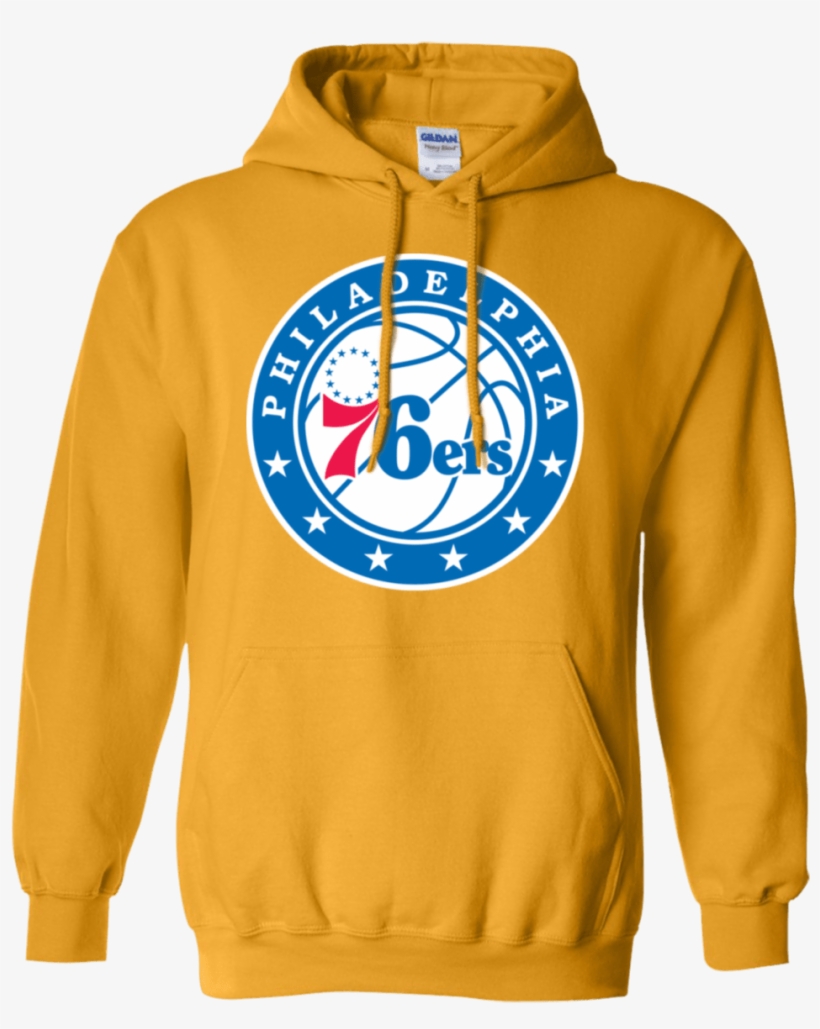 Philadelphia 76ers Pullover Hoodie - Yellow Hoodie With Rose, transparent png